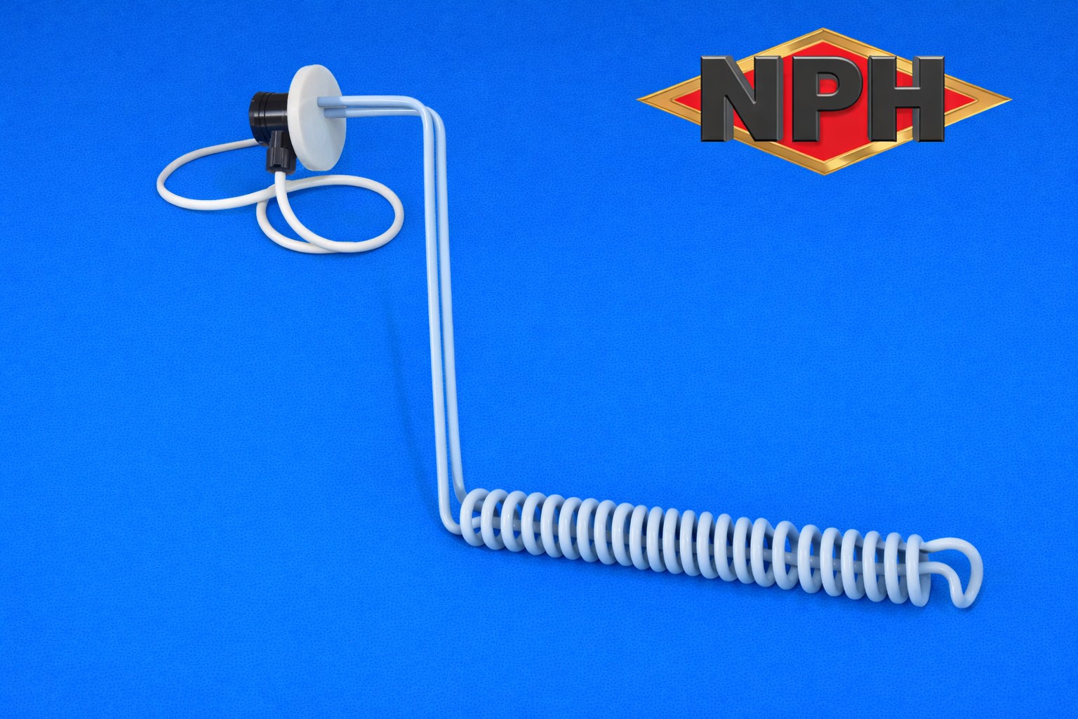 PTFE (Teflon Coated Heater) for Acid Pickling, L Shaped Over-The-Side Spiral Heater